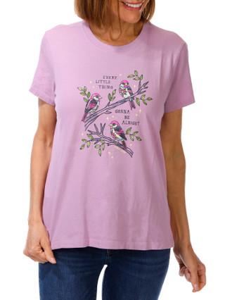 Thumbnail 1: Life is Good Women's Short Sleeve Crew Neck Graphic Tee 