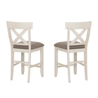 Thumbnail 2: Linon Linon Belsey 2 Pc. Counter Stool Blue Set  