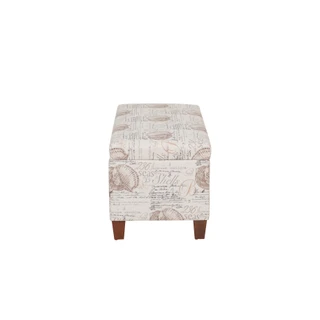 Thumbnail 14: Linon Linon Carmen Swirl Storage Ottoman 