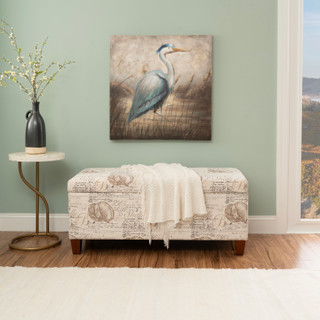 Thumbnail 15: Linon Linon Carmen Swirl Storage Ottoman 
