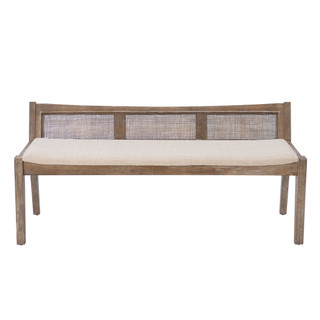 Thumbnail 4: Linon Linon Bauer Claudette Cane Bench 