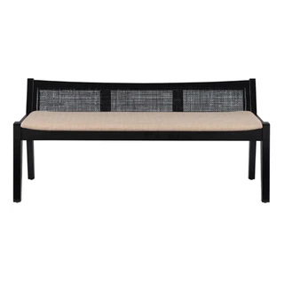 Thumbnail 7: Linon Linon Bauer Claudette Cane Bench 