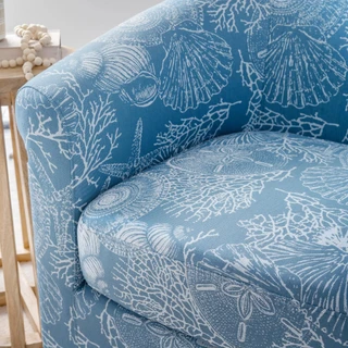 Thumbnail 14: Linon Linon Bonnie Swivel Club Chair 