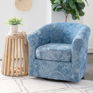 Thumbnail 15: Linon Linon Bonnie Swivel Club Chair 