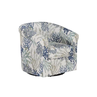 Thumbnail 1: Linon Linon Bonnie Swivel Club Chair 