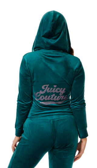 Thumbnail 3: Juicy Couture Juniors 2 Pc Velour Tracksuit Set 