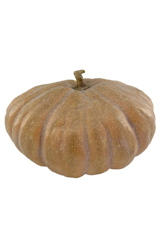 Thumbnail 2: Autumn Gatherings 14 in Resin Flat Pumpkin Harvest Home Accent 