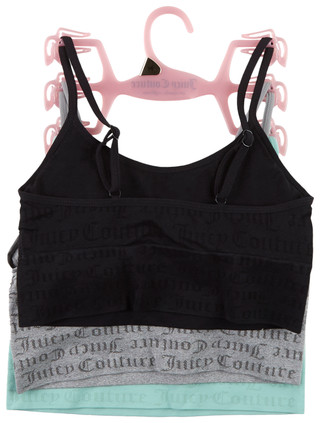 Thumbnail 2: Juicy Couture Women's 3 Pk Seamless Logo Bras 