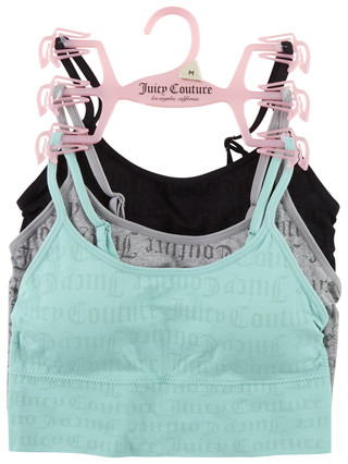 Thumbnail 1: Juicy Couture Women's 3 Pk Seamless Logo Bras 