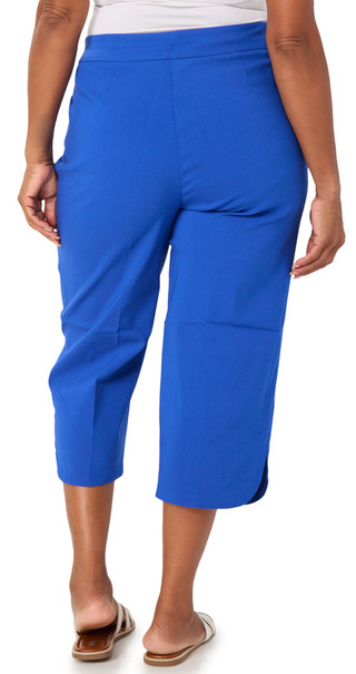 Thumbnail 2: Coral Bay Plus Pull On Studded Hem Capris  