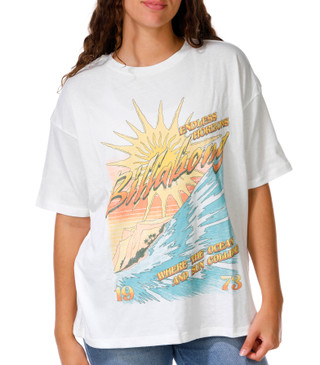 Thumbnail 1: BILLABONG Juniors Where Suns Collide Oversized Tee 