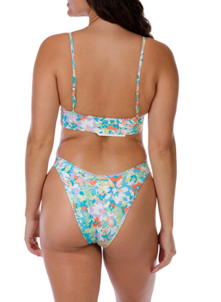 Thumbnail 2: BILLABONG Juniors Bella Costa V Neck Cami Tank Bikini Top 