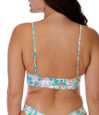 Thumbnail 4: BILLABONG Juniors Bella Costa V Neck Cami Tank Bikini Top 