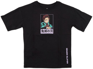 Thumbnail 1: Demon Slayer Big Boys Short Sleeve Graphic Tee 