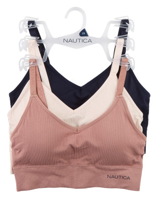 Thumbnail 1: Nautica Women's 3 Pk Seamless Bras  