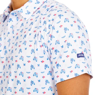 Thumbnail 2: Jeep Men's Jeep Graphic Polo Shirt 