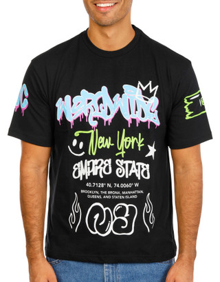 Thumbnail 1: Eighty Eight Men's Neon New York T-Shirt 