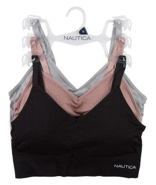 Thumbnail 1: Nautica Women's Plus 3 Pk Bras  