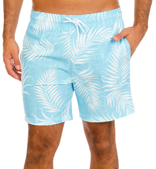 Thumbnail 1: Trunks Men's Palm Leaf Swim Shorts  