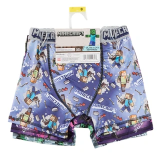 Thumbnail 4: Minecraft Boys 3 Pk Ultra Cool Boxer Briefs  