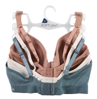 Thumbnail 2: Nautica Women's 3 Pk Comfort Strap Bras  