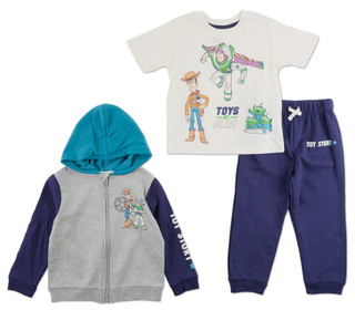 Thumbnail 1: Disney Little Boys 3 Pc Pants Set 