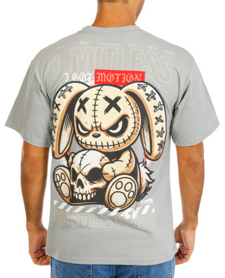 Thumbnail 1: Vibes Men's Hustle Mode Oversized T-Shirt 