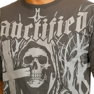 Thumbnail 3: Vibes Men's Reaper Graphic T-Shirt 