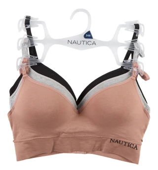 Thumbnail 1: Nautica Women's 3 Pk Bras  