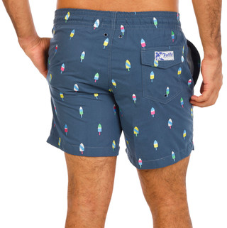 Thumbnail 2: Trunks Men's Embroidered Popsicle Swim Shorts  