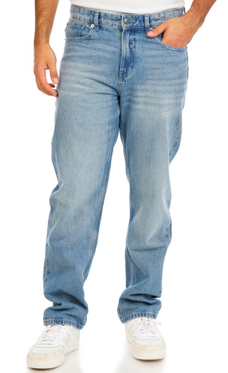 Thumbnail 1: Quiksilver Men's Straight Leg Jeans  