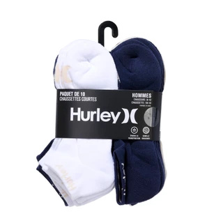 Thumbnail 2: Hurley Men's 10 Pk Low Cut Socks 