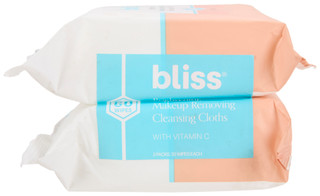 Thumbnail 2: Bliss 60 Ct Brightening Makeup Removing Cleansing Cloths 
