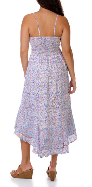 Thumbnail 2: JAPNA Juniors Sleeveless Floral Lace Maxi Dress 
