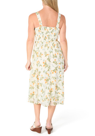 Thumbnail 2: JAPNA Juniors Sleeveless Floral Peasant Dress 