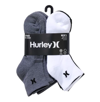 Thumbnail 1: Hurley Men's 10 Pk Quarter Crew Socks 