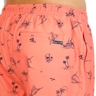 Thumbnail 2: Salt Life Men's Paradise Volley Shorts 