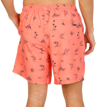 Thumbnail 3: Salt Life Men's Paradise Volley Shorts 