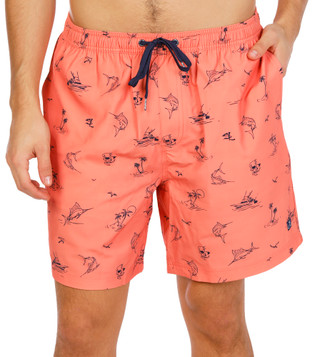 Thumbnail 1: Salt Life Men's Paradise Volley Shorts 