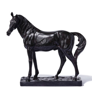 Thumbnail 1: THREE HANDS CORP. Resin Horse Figurine 