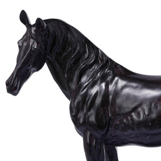 Thumbnail 2: THREE HANDS CORP. Resin Horse Figurine 
