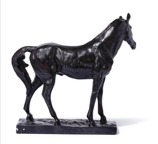 Thumbnail 3: THREE HANDS CORP. Resin Horse Figurine 