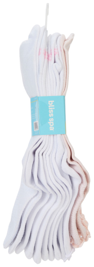 Thumbnail 2: Bliss Spa Women's 6 Pk Aloe Vera Infused Super Soft Socks 