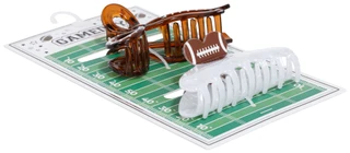 Thumbnail 2: Fantasia Accessories 2 Pk Game Day Hair Claw Clips 