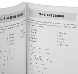 Thumbnail 2: Barbour Publishing Bible Word Scrambles w/ 200+ Puzzles 