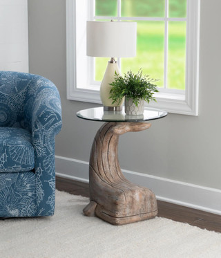 Thumbnail 9: Linon Linon Moby Whale Side Table  