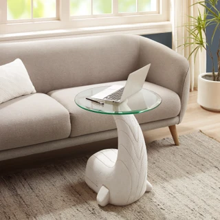 Thumbnail 3: Linon Linon Moby Whale Side Table  