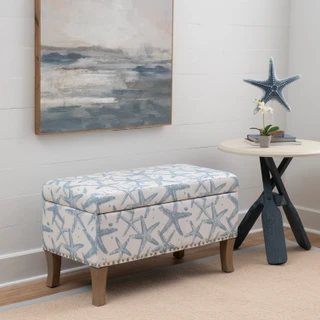 Thumbnail 2: Linon Linon Stephanie Starfish Bench 