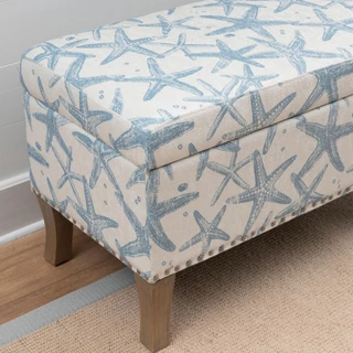 Thumbnail 5: Linon Linon Stephanie Starfish Bench 