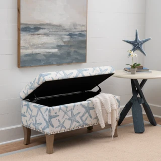 Thumbnail 7: Linon Linon Stephanie Starfish Bench 